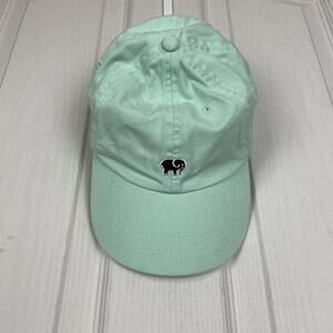 ivory ella embroidered logo baseball cap